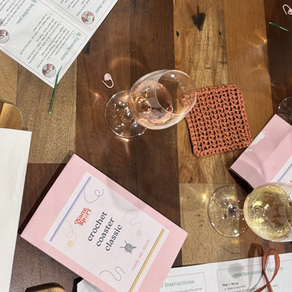 STITCH N SIP | Beginner Crochet Class